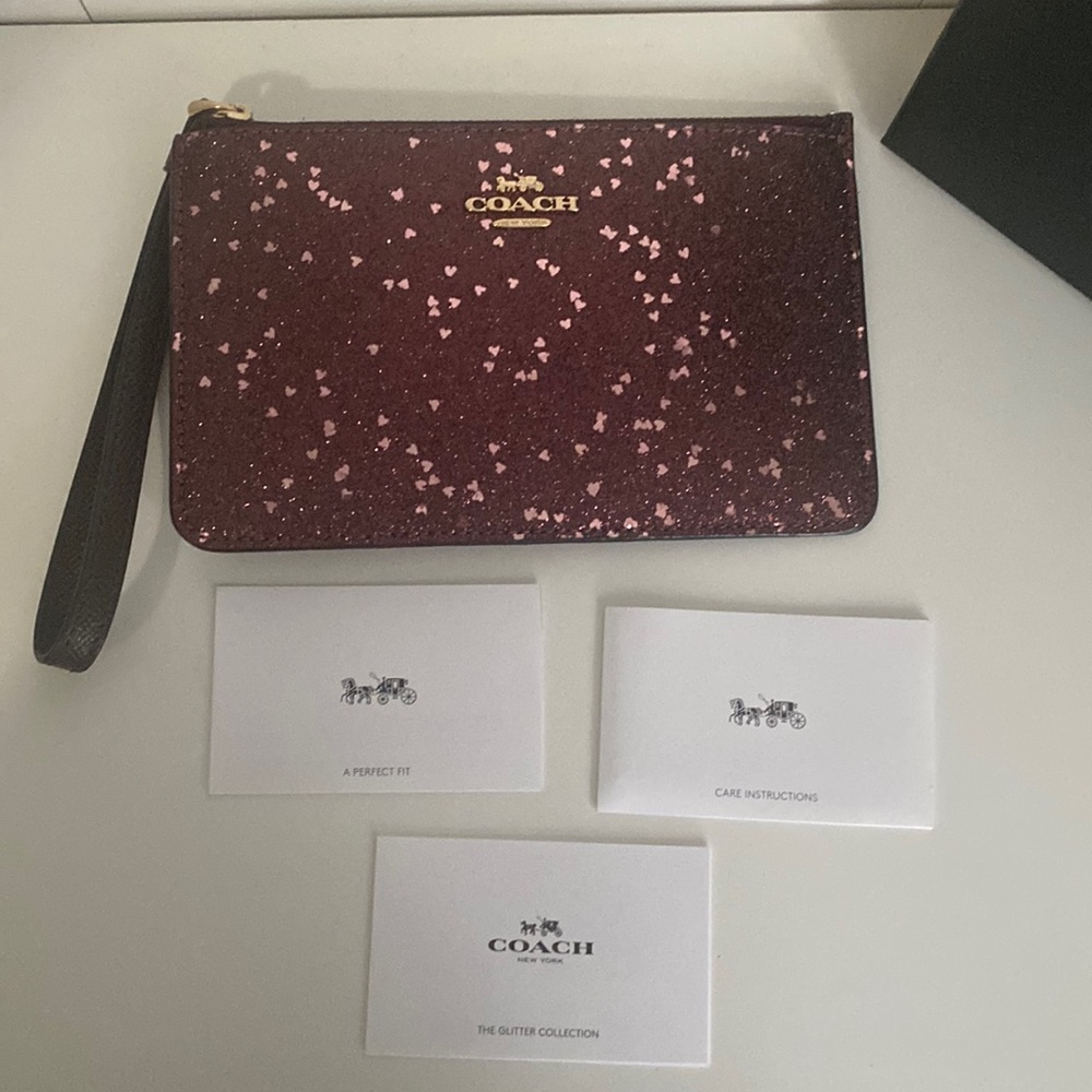NIB Coach wristlet